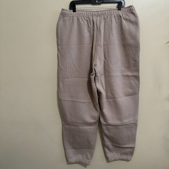 Nike NikeLab Solo Swoosh Heavyweight Fleece Jogger Pants Malt Mens XL CW5460-245 - Picture 6 of 16